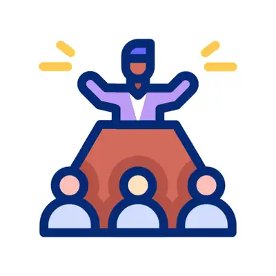 Events and gatherings icon